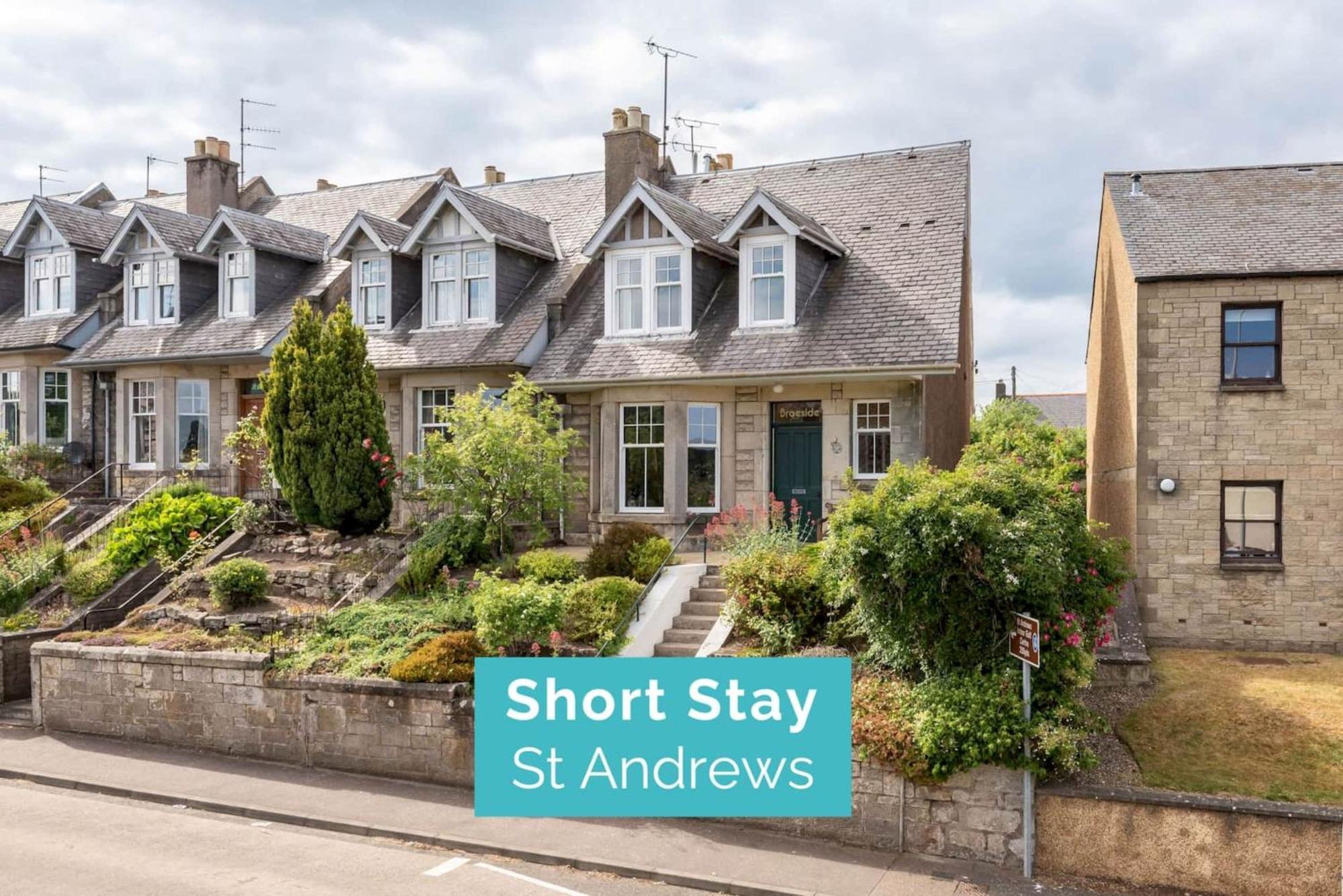 Villa Braeside - 4 Beds - Sleeps 8 - Garden St Andrews Exterior foto